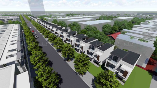 Quy hoạch chi tiết tỷ lệ 1/500 - Khu tái định cư Khu phố 9