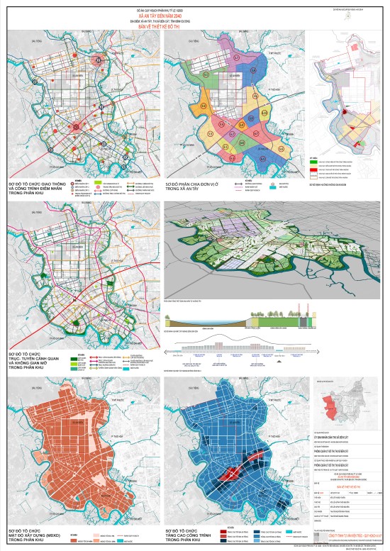 Quy hoạch phân khu (tỷ lệ 1/2.000) xã An Tây đến năm 2040