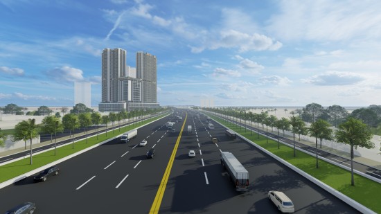 Khu chung cư cao tầng kết hợp thương mại dịch vụ văn phòng phường An Bình, thành phố Dĩ An