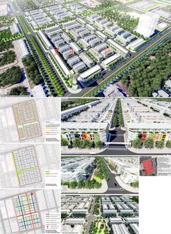 Quy hoạch chi tiết tỷ lệ 1/500 Phố thương mại Uni Town