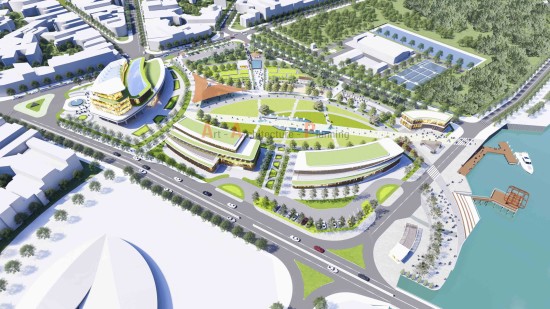 KHU THƯƠNG MẠI - DỊCH VỤ CẦU TÀU VEN SÔNG SÀI GÒN THỊ TRẤN DẦU TIẾNG