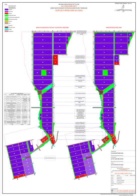 Điều chỉnh cục bộ quy hoạch chi tiết (quy hoạch phân khu) tỷ lệ 1/2000 Khu công nghiệp VSIP II