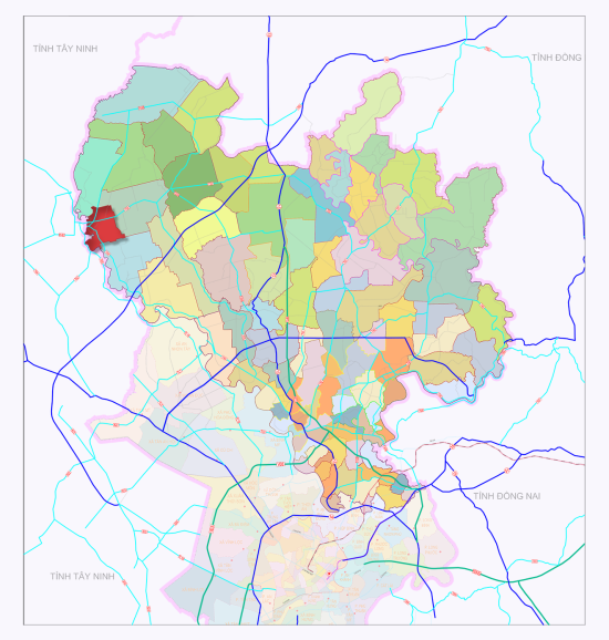 QHC thị trấn Dầu Tiếng đến năm 2040