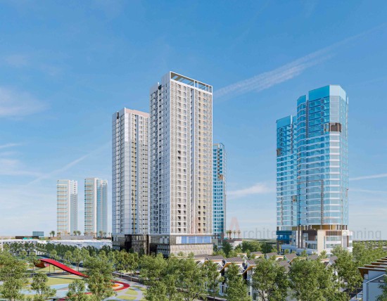 Quy hoạch chi tiết tỷ lệ 1/500 khu nhà ở công ty Phú Quang