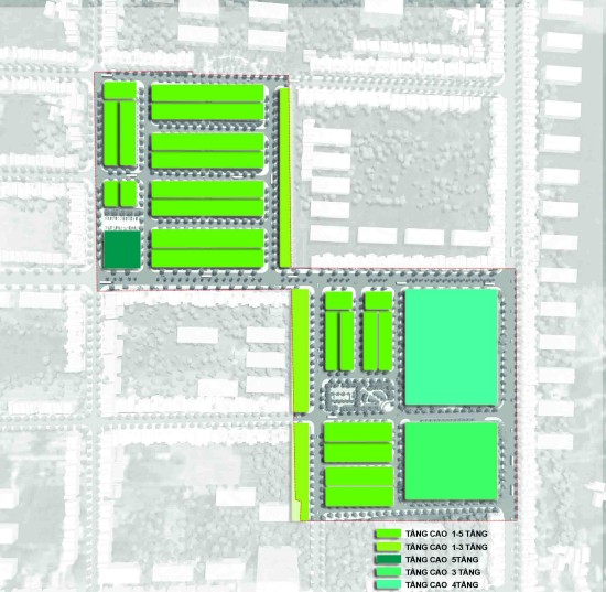 Quy hoạch chi tiết tỷ lệ 1/500 - Khu tái định cư Khu phố 9