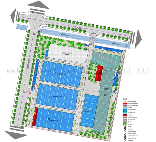 Quy hoạch chi tiết xây dựng tỷ lệ 1/500 - Nhà xưởng công ty cổ phần Đại Thành Phụng