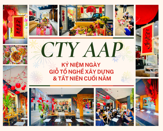 KỶ NIỆM NGÀY GIỖ TỔ XÂY DỰNG & TẤT NIÊN CUỐI NĂM